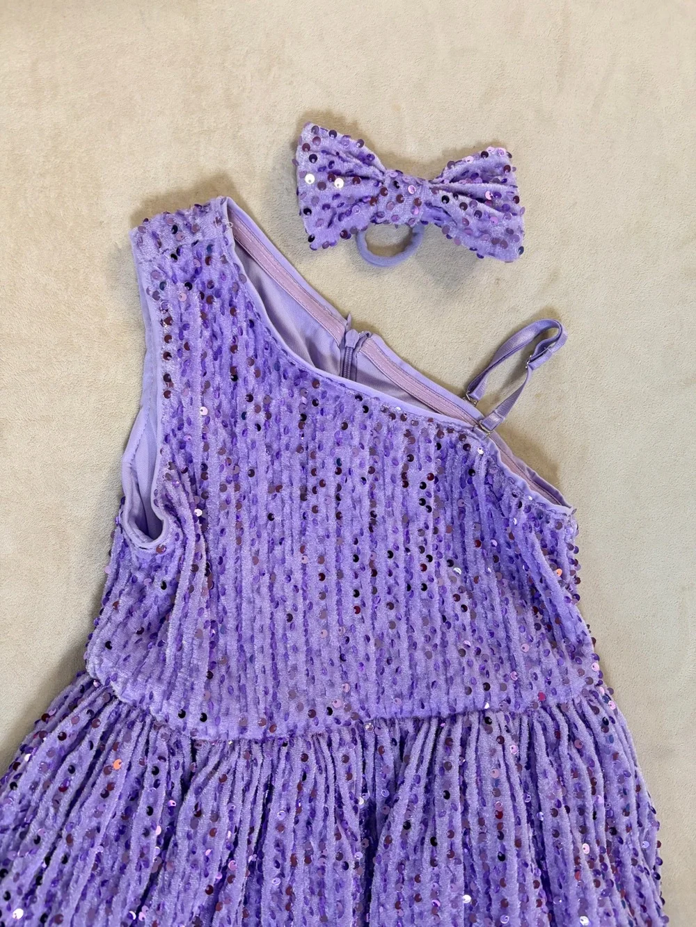 Grace Karin shimmering lilac